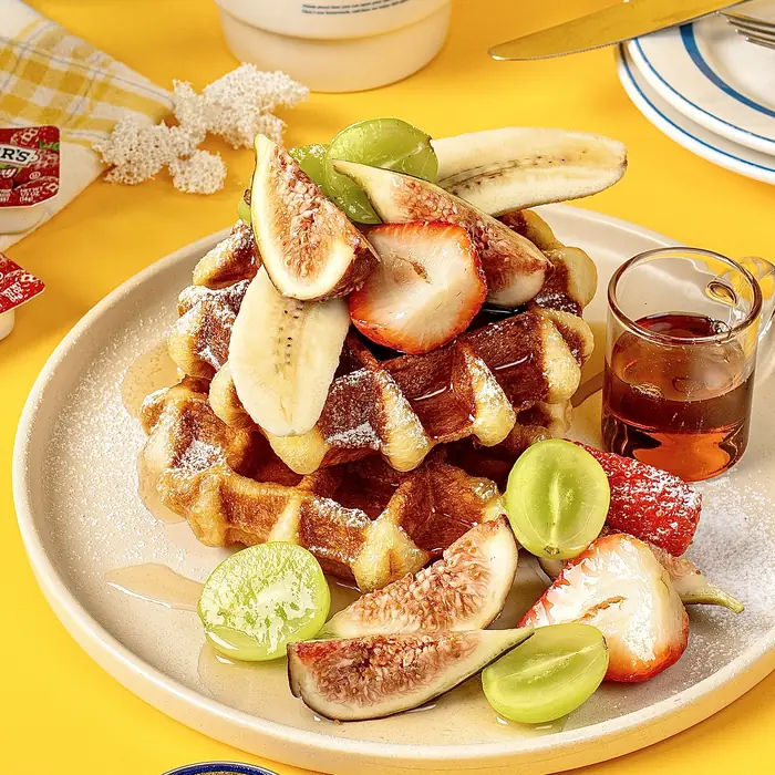 버터 스위트 와플 — Butter sweet Waffle, 히포 브런치하우스